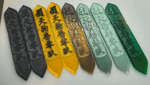 acha_aikoの綺麗なカラーのネームタグ